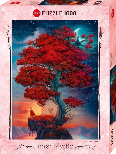 Παζλ HEYE Inner Mystic: Φως και σκοτάδι 1000 κομματιών