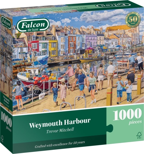 Παζλ Falcon λιμάνι Weymouth 1000 κομμάτια