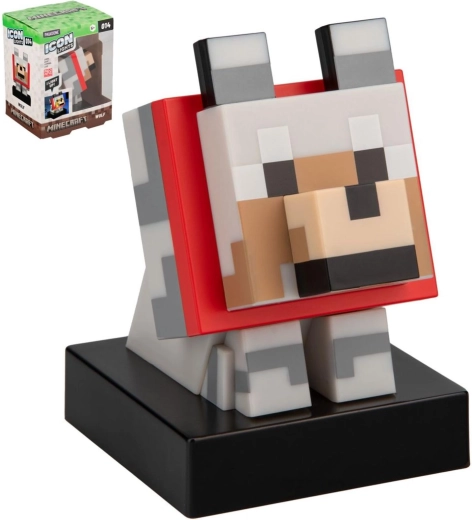 Φωτιστικό Minecraft Λύκος