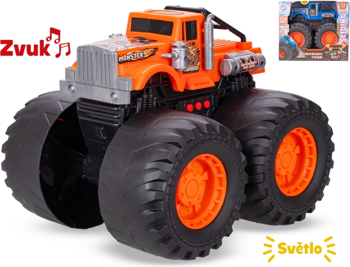 Αυτοκίνητο monster truck 28 cm με φώτα και ήχους