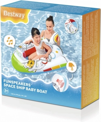 Φουσκωτή βάρκα Bestway Funspeakers Διαστημόπλοιο