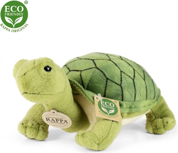Rappa λούτρινη χελώνα Αγκάτα πράσινη 25 cm eco-friendly