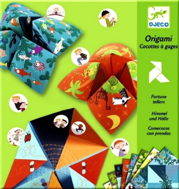 Origami Ουρανός, Κόλαση, Παράδεισος Djeco