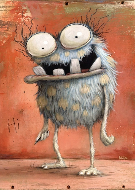 Heye παζλ Zozoville: Χαιρετισμούς 1000 κομμάτια