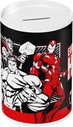 Μεταλλικός κουμπαράς DIAKAKIS Avengers 10 × 15 cm