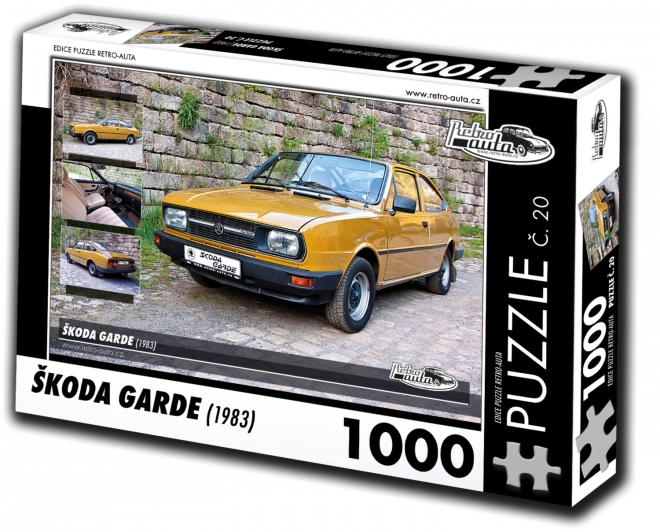 Παζλ RETRO-AUTA Škoda Garde 1000 κομμάτια