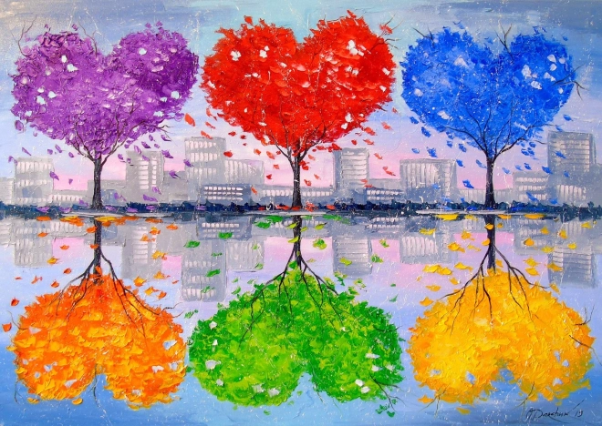 Puzzle Enjoy Αμοιβαία αγάπη 1000 κομμάτια