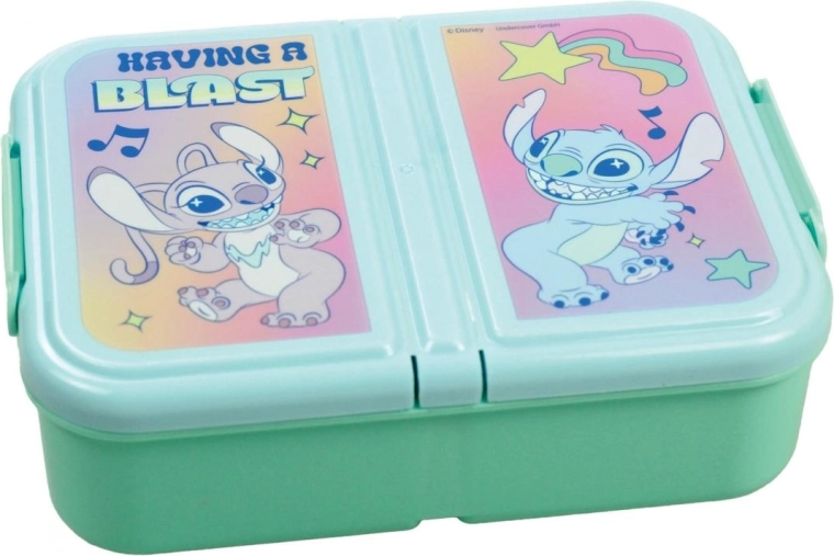 Πολυδιαμερισματικό δοχείο κολατσιού Disney Stitch