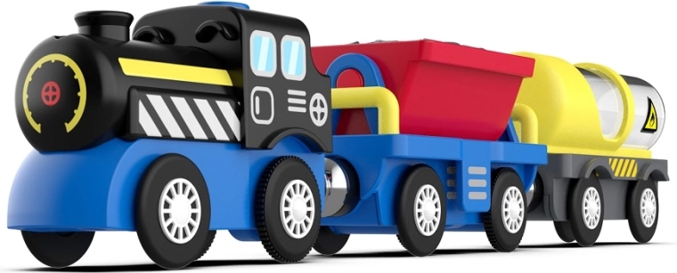 2Kids Toys ατμοκίνητο φορτηγό τρένο με μπαταρία - 1 τεμάχιο