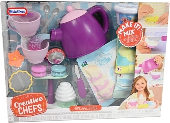 Little Tikes Creative Chefs σετ για παιδικό πάρτι τσαγιού
