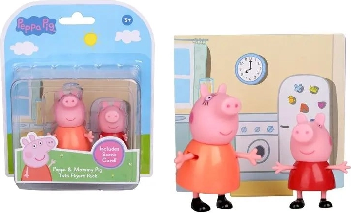 Φιγούρες Peppa Pig, Πέππα και Μαμά