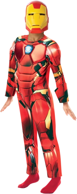Παιδική στολή Iron Man deluxe 7–8 ετών