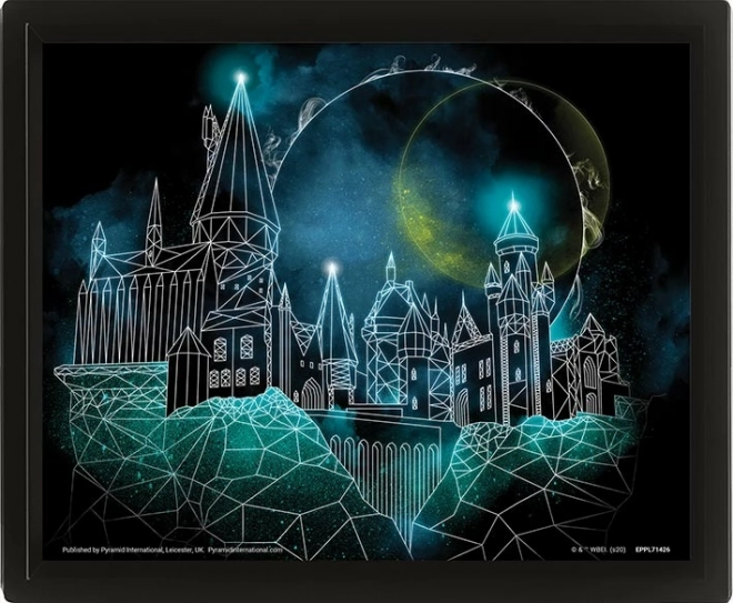 3D εικόνα HARRY POTTER – Χόγκουαρτς