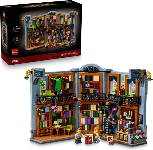 LEGO Icons Book nook: Βιβλιοπωλείο