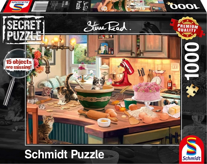 Schmidt Secret παζλ «Στο τραπέζι της κουζίνας» 1000 κομμάτια