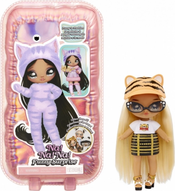 Κούκλα Na! Na! Na! Fuzzy Surprise Tiger Girl – απαλή εκπληκτική κούκλα