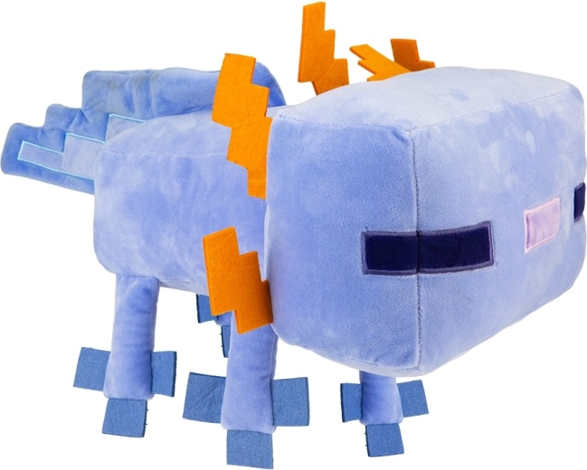 Minecraft λούτρινο αξολότλ μπλε 44 cm