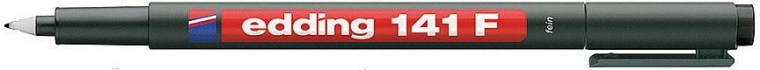 Ανεξίτηλος μαρκαδόρος edding 141 F, μαύρος