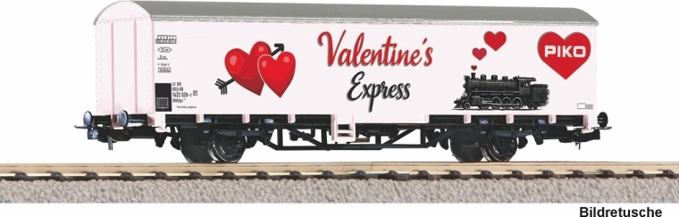 piko κλειστό βαγόνι φορτίου valentýnský expres h0 1:87 περιορισμένη έκδοση