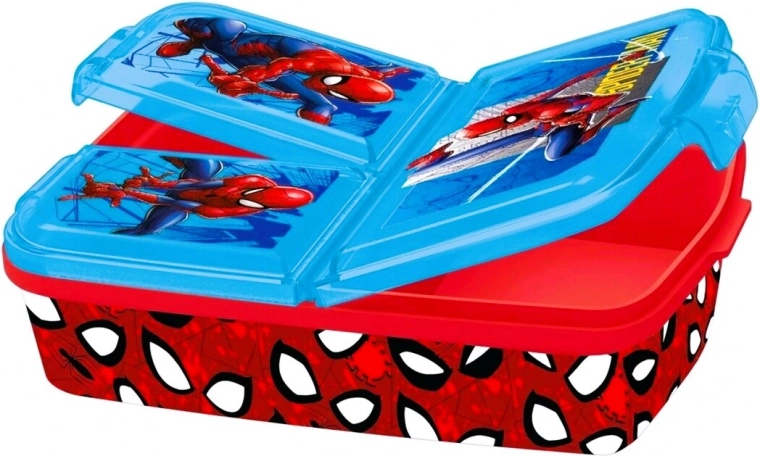 Πολυδιαμερισματικό δοχείο για σνακ Spider-Man