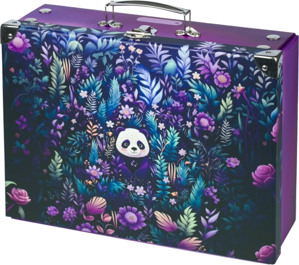 Πτυσσόμενη σχολική βαλίτσα Jungle Panda από την Baagl