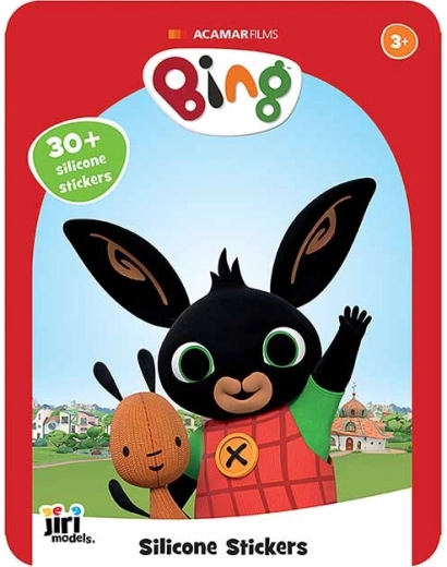 Παιχνίδι με σιλικονούχα αυτοκόλλητα Bing