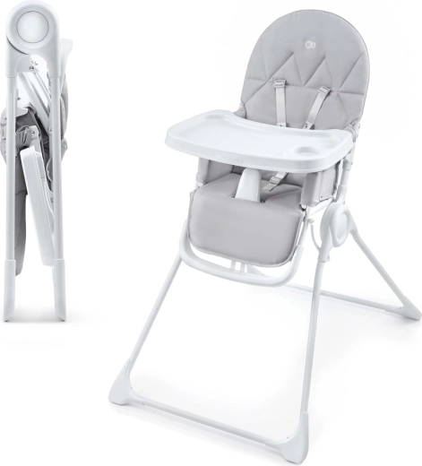 Παιδικό καρεκλάκι φαγητού Kinderkraft Binci Grey