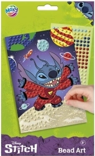 Κατασκευή εικόνας Stitch – δημιουργικό σετ με αυτοκόλλητα με χάντρες