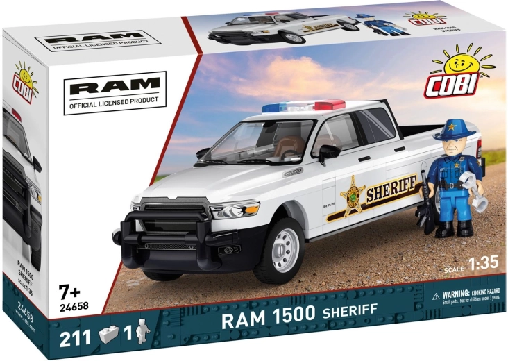 Cobi RAM 1500 Sheriff σετ κατασκευής 1:35 (211 κομμάτια) - 1 τεμάχιο
