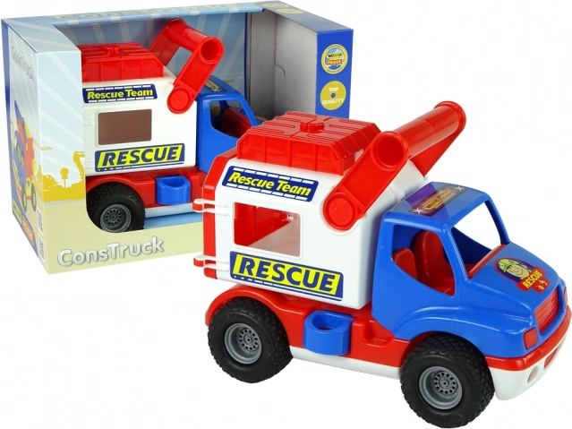 Όχημα διάσωσης ConTruck μπλε‑λευκό POLESIE