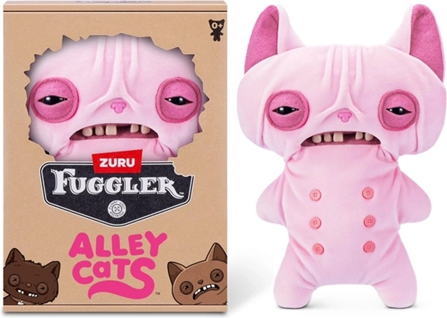 ZURU Fuggler Alley Cats λούτρινη γάτα Wrinkle McStinkles 23 cm