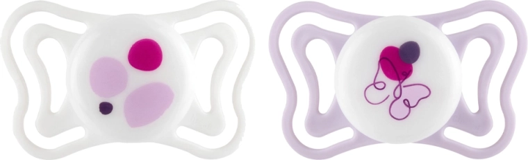 Πιπίλες Chicco Physioforma Light σιλικόνης ορθοδοντικές ροζ 2–6 μηνών, 2 τεμ.