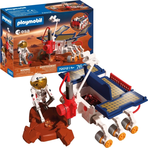 Playmobil διαστημική αποστολή στον Άρη – ρόβερ και αστροναύτης ESA με αξεσουάρ, 76 τεμάχια