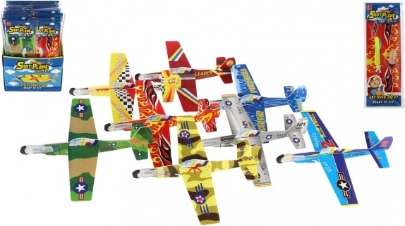 Αφρώδες ριπτόμενο αεροπλανάκι 18 εκ. - Διάφορα είδη