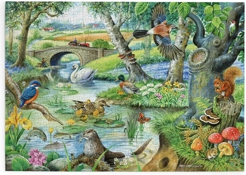 House of Puzzles Παριές από το ποτάμι παζλ με 500 extra μεγάλα κομμάτια