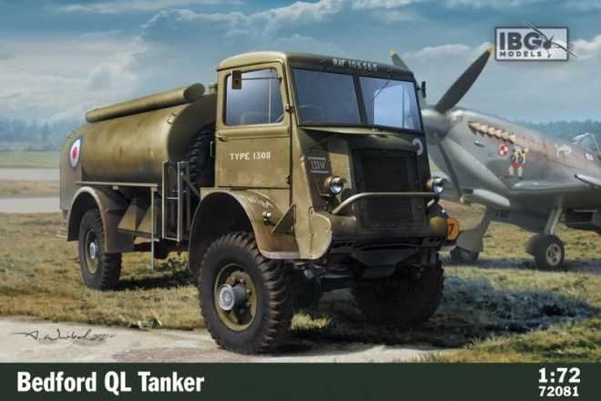 Μοντέλο Bedford QL Tanker 1:72