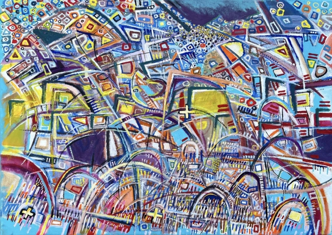 Puzzle Enjoy «Ένταση στις καμπύλες» 1000 κομματιών