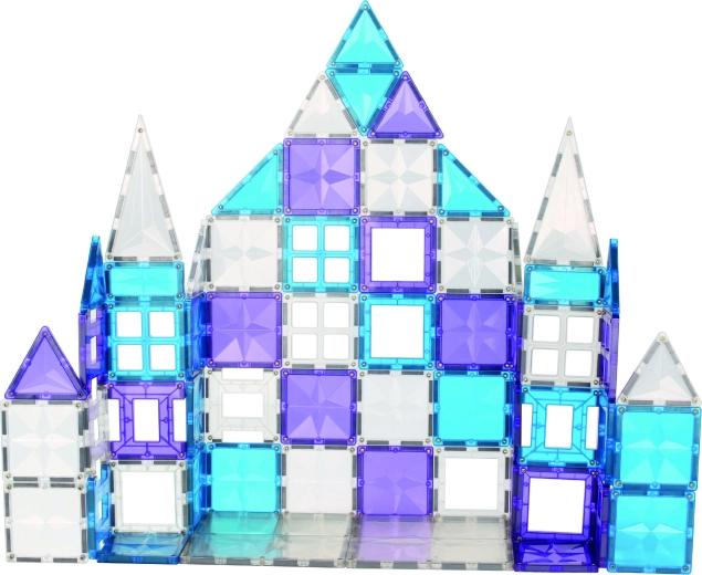Cleverclixx μαγνητικό σετ κατασκευών Mega Ice Crystal Pack 180 τεμάχια
