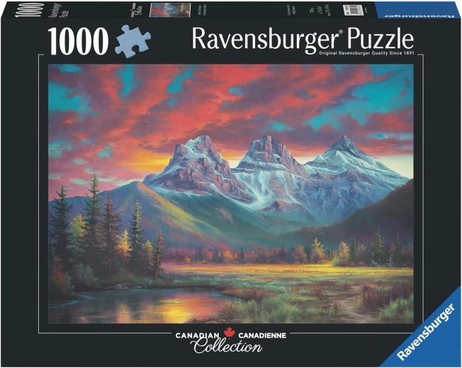 Παζλ Ravensburger Canadian Collection: Τρεις Αδελφές, Αλμπέρτα – 1000 κομμάτια