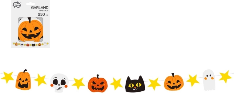 Χάρτινη γιρλάντα Halloween 250 cm