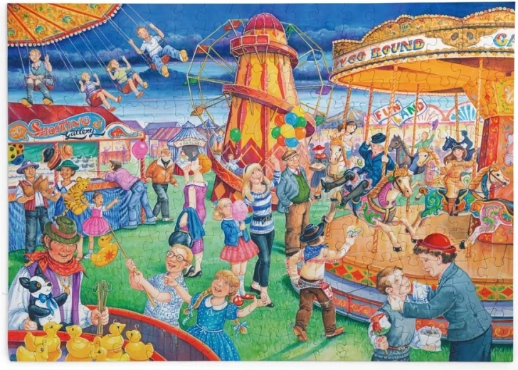 House of Puzzles Παζλ στο λούνα παρκ, 250 μεγάλων κομματιών