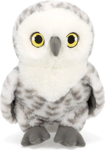 Keel Toys Keeleco Forest χιονισμένη κουκουβάγια οικολογικό λούτρινο παιχνίδι 21 cm