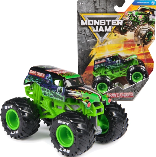 Spin Master Monster Jam Grave Digger αυτοκινητάκι 1:64 σειρά 45