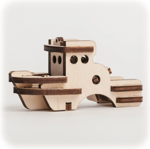 CuteWood ξύλινο 3D παζλ πλοίο