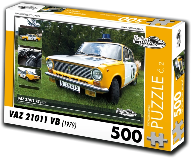 Παζλ Retro Αυτοκίνητα VAZ 21011 VB 1979 500 κομμάτια