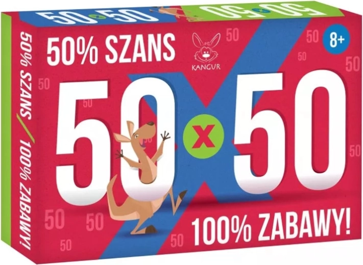 50 × 50 – παιχνίδι κουίζ για πάρτι με δύο επιλογές