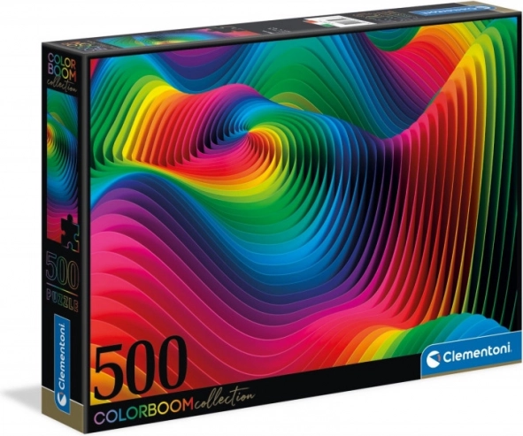 Clementoni Παζλ ColorBoom Κύματα 500 κομμάτια