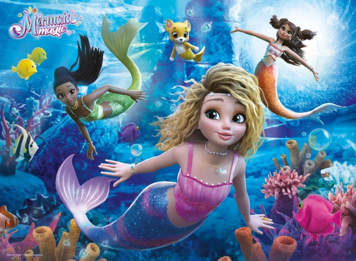 Ravensburger Παζλ Mermaid magic XXL 200 κομμάτια