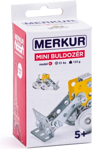 Μίνι κατασκευή Merkur μπουλντόζα, 51 κομμάτια
