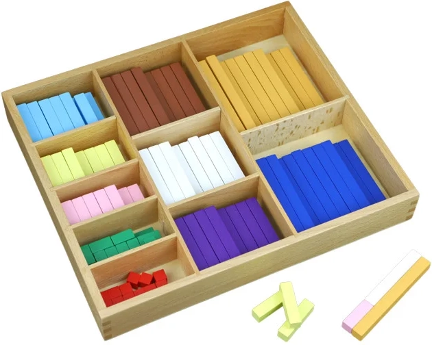 Moyo Montessori χρωματιστά ραβδιά αρίθμησης